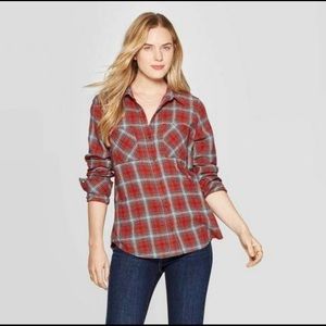Universal Thread Plaid Button Down Flannel